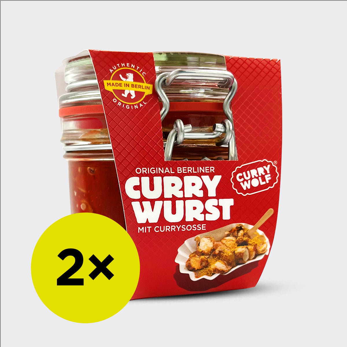 Currywurst im Glas (2 x 220g)